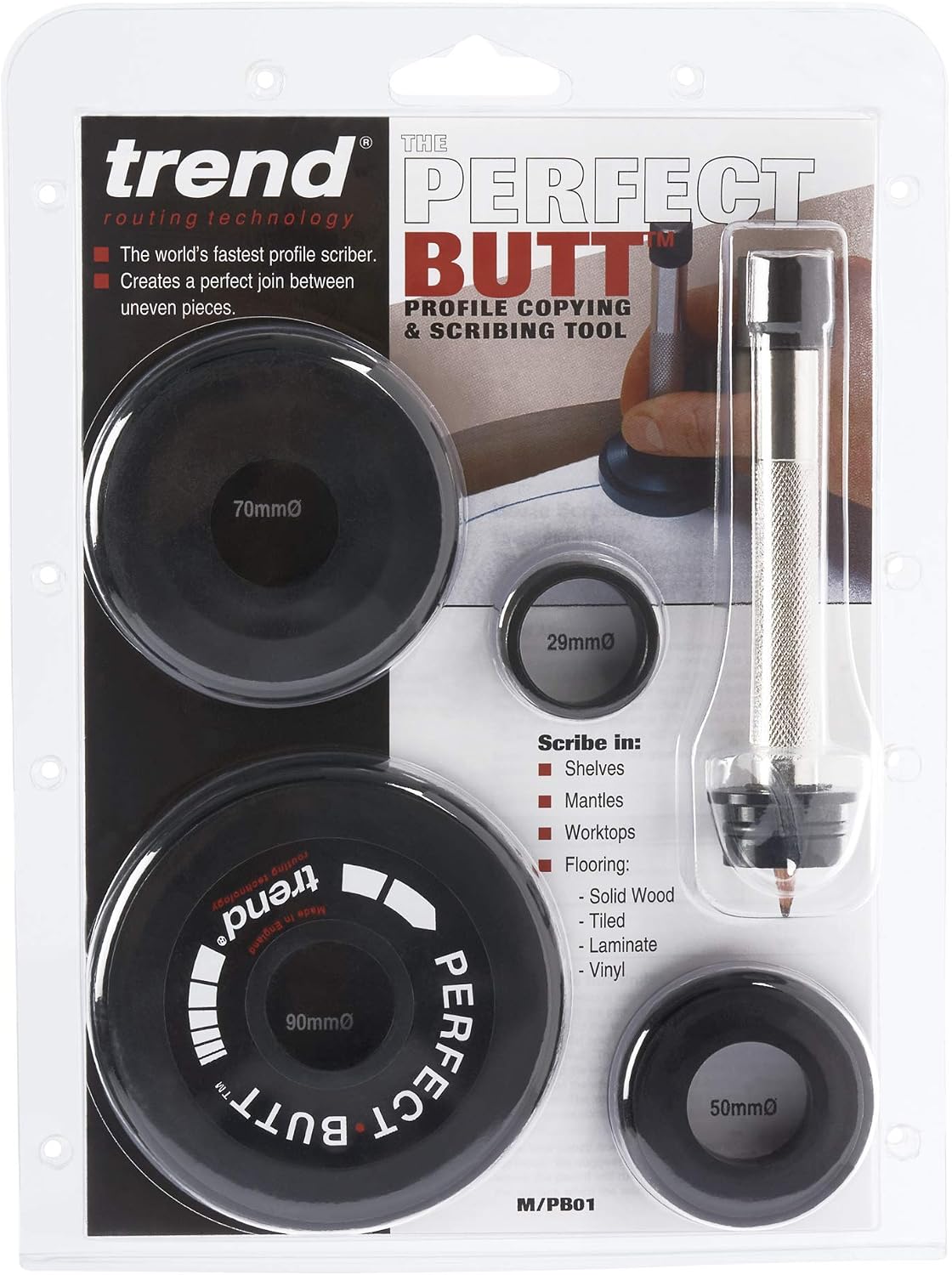 TREND Professional Countertop Countertop Scribing Tool, M/PB01