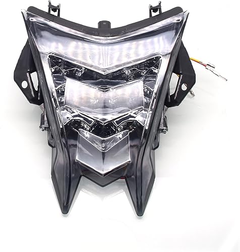 Vista 17 de MZS LED luz trasera para Ducati Honda Suzuki Kawasaki Triumph Yamaha
