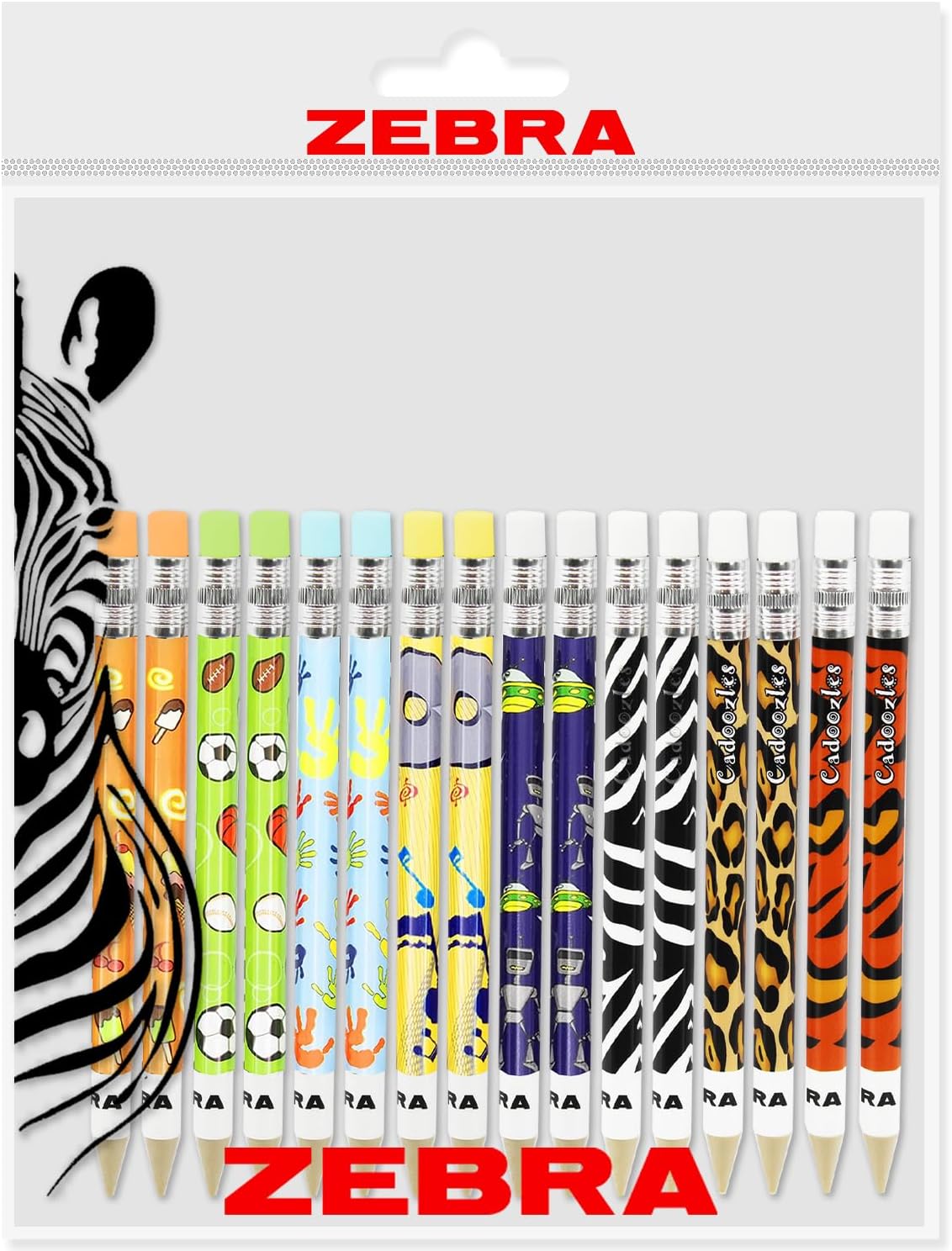Zebra Mini Mechanical Pencil - 0.5mm Silver TS-3 Compact Writing Tool