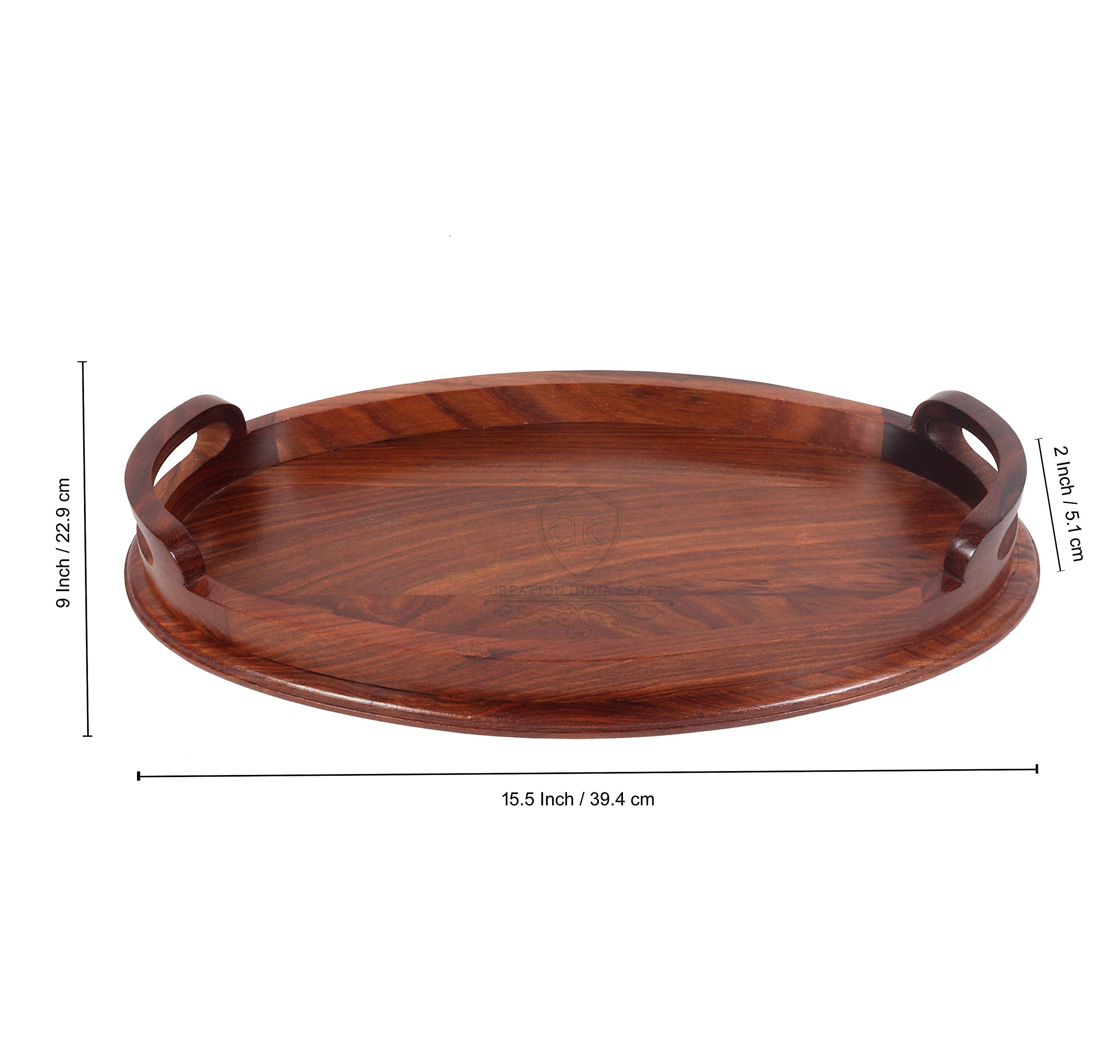 Bandejas de madera para servir, organizador de cocina, bandejas de desayuno, bandeja de bar, bandejas de desayuno para invitados, restaurante, mesa de comedor, bandeja de servir