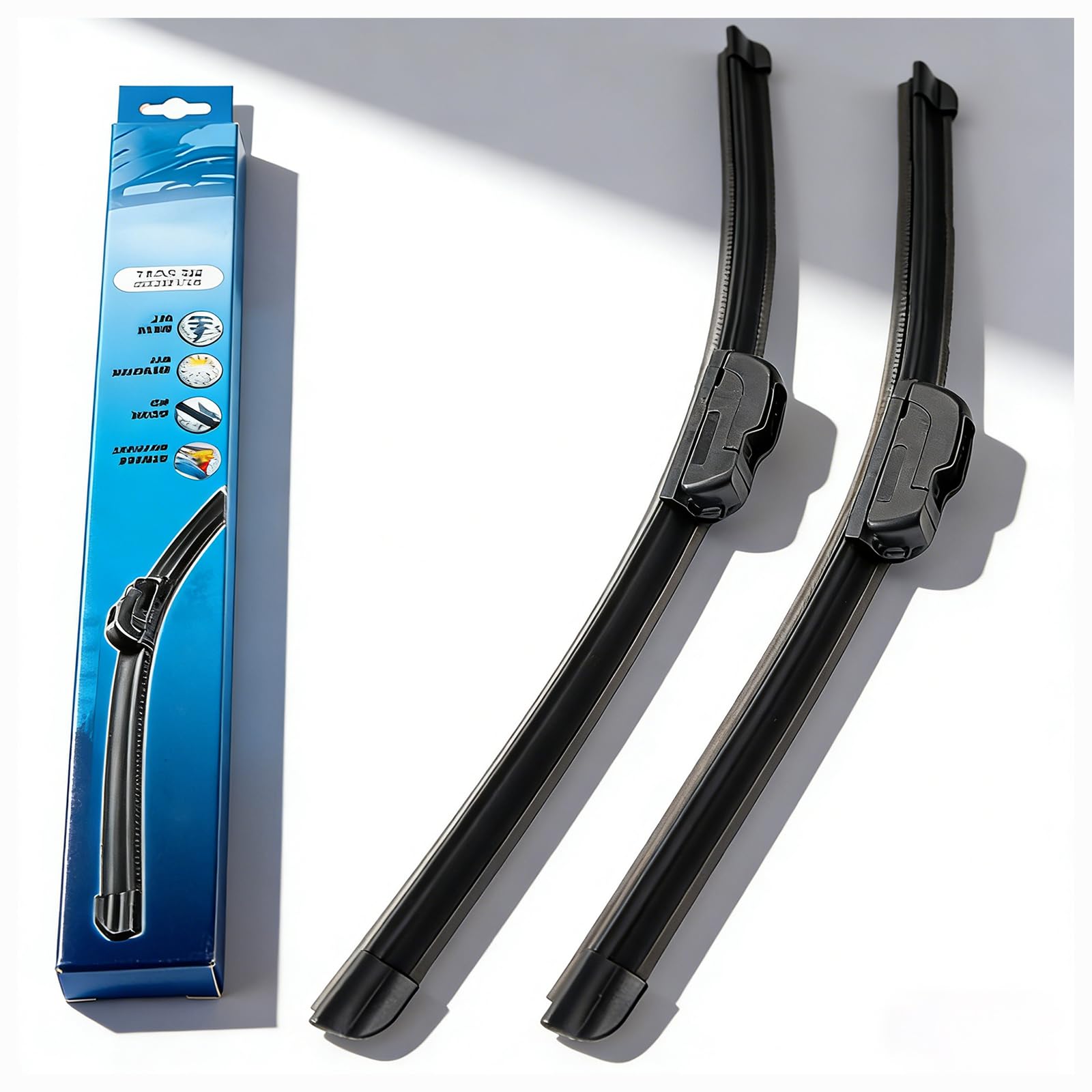 KOIYWQA Windscreen Wiper Blades for BMW iX1 2023 2024 All-Climate Efficiency Front Windshield Wipers Aerodynamic Consistent Windscreens Parts