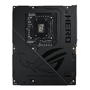 ASUS ROG Maximus Z890 Hero Intel Z890 LGA 1851 ATX Motherboard, Advanced AI PC-Ready, 22+2+1+2 Stages, DDR5, WiFi 7, 3X PCIe 5.0 M.2, Thunderbolt 4, USB Type-C, AI Overclocking/Cooling/Networking