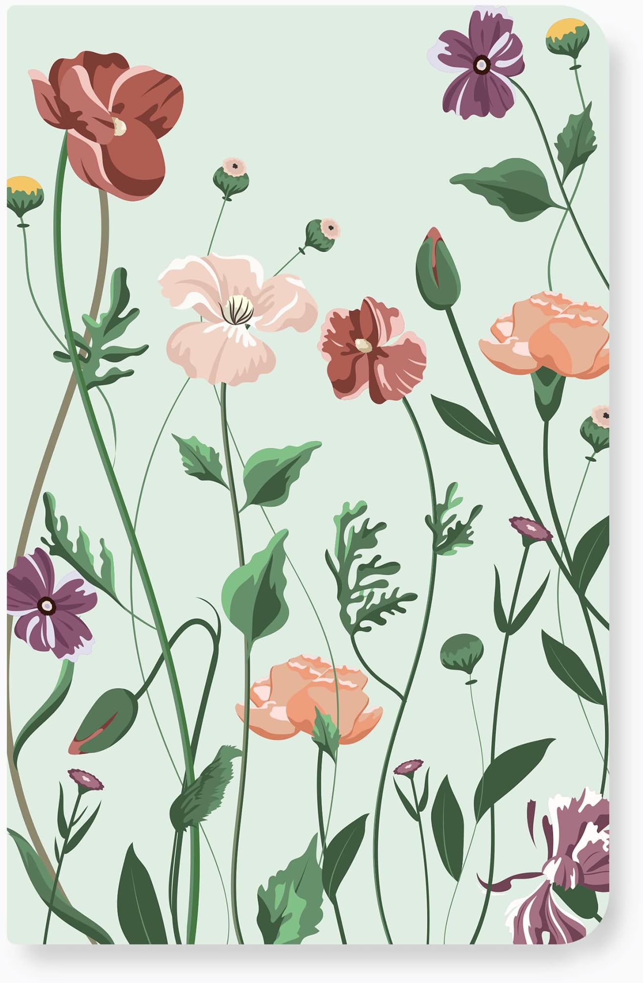 FACTOR NOTES A5 Notebook: Ruled | 90 GSM | 160 Pages (Botanical)