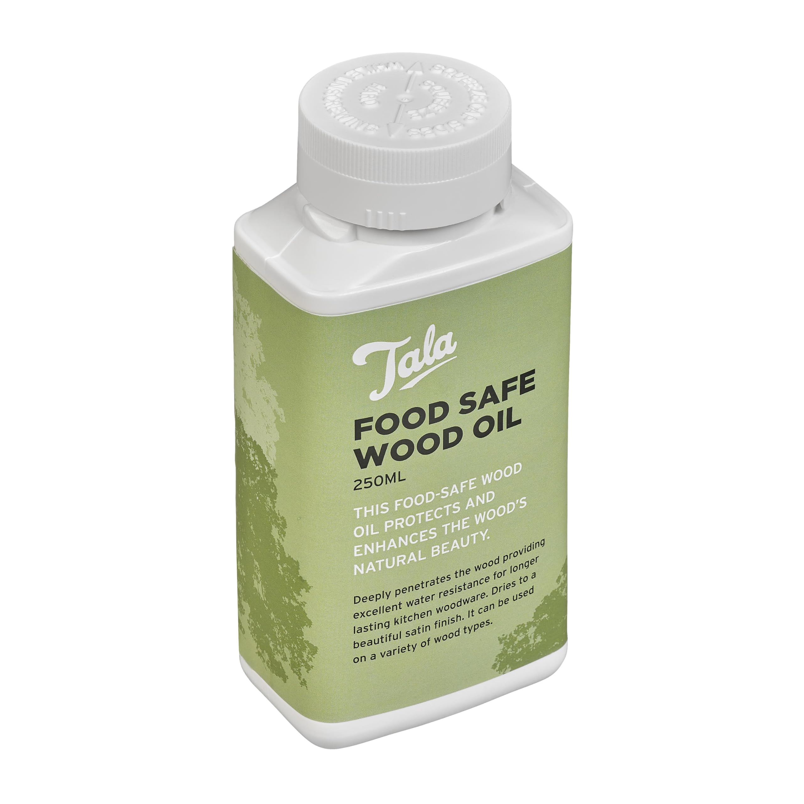 Tala Food Safe Wood Oil 250ml, Ideal for Protecting and Maintaining Wooden Kitchenware Items