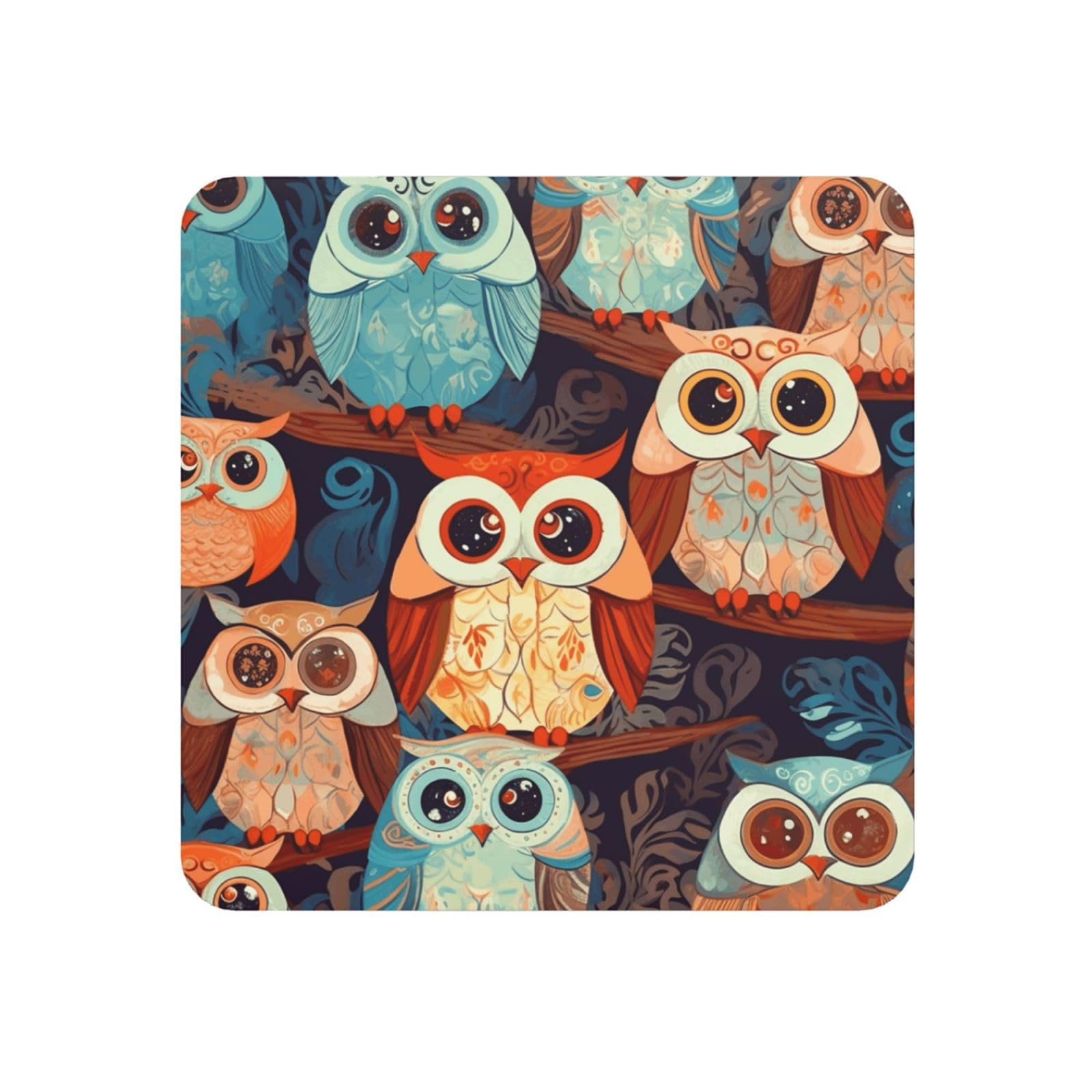Anime Owl Fridge Magnets Cute Strong Refrigerator Magnets Fun Magnet for Locker Office Whiteboard Decor, Door Magnets Decorative Magnetic Stickers for Home Decor