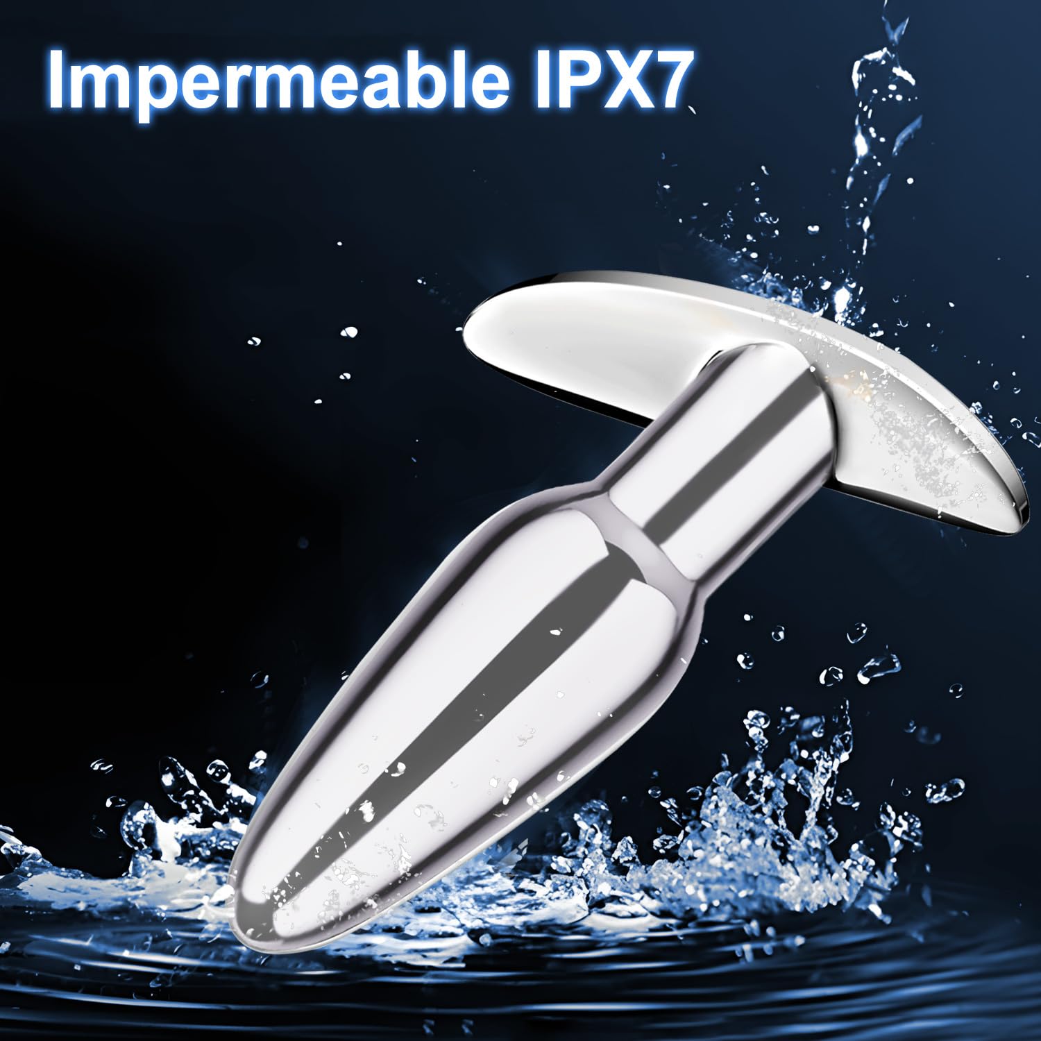 Vibradorador Mujer Plug Anal Vibrador Mando Distancia Plug Anales,Con Vibración Consoladores.. para Hombre Juguetes Eroticos para Pareja Sexuales Juguetes Sensuales Pareja Sexo 10 Modes(argenteo)