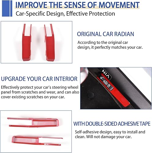 Miniatura 5 de Cubierta de interruptor de apertura forzada para puerta compatible con Chevrolet Corvette C8 2020-2023, cubierta de interruptor de bloqueo de puerta