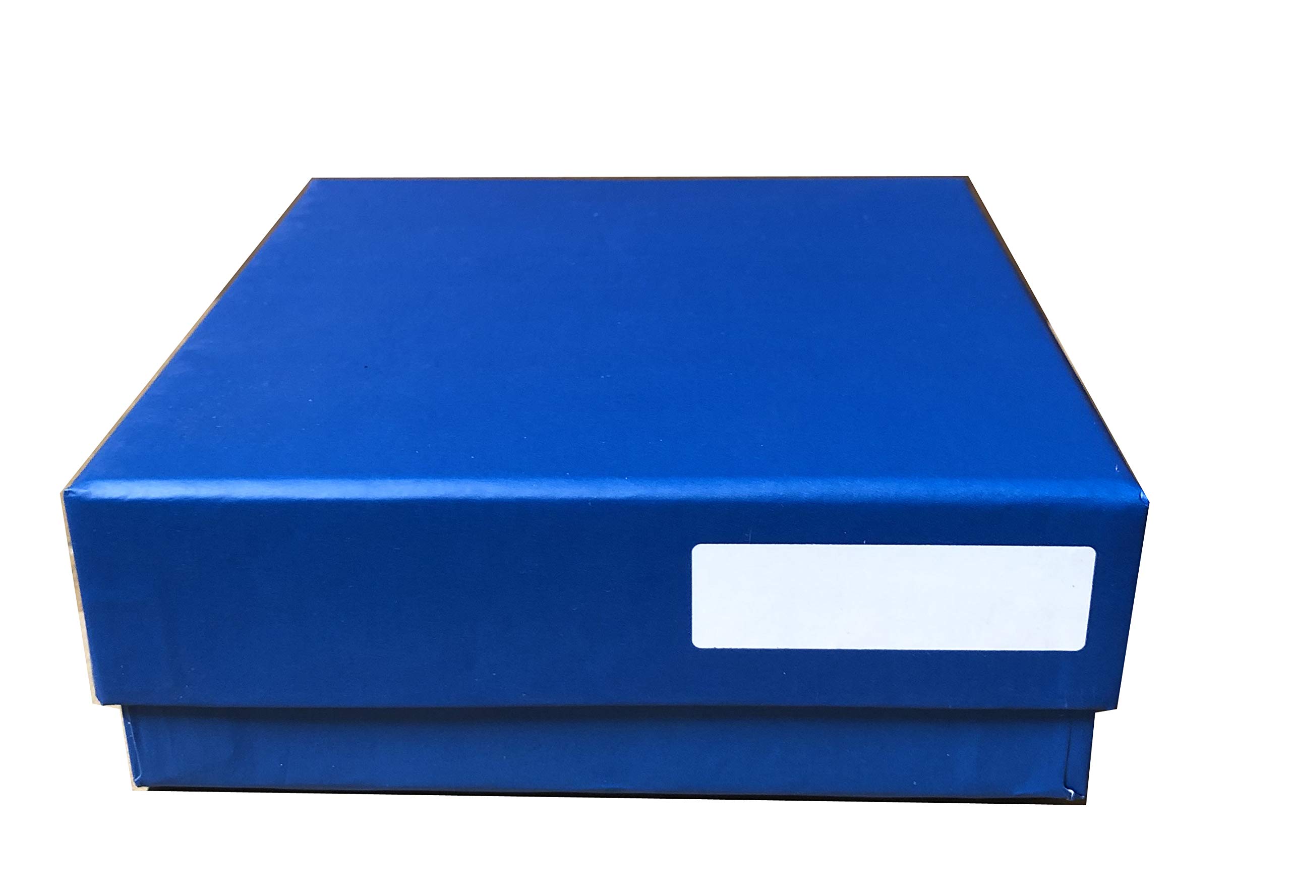 Fiberboard Cryo Freezer Storage Box 5.25x5.25x2.13 in. - Blue - Pack of 50