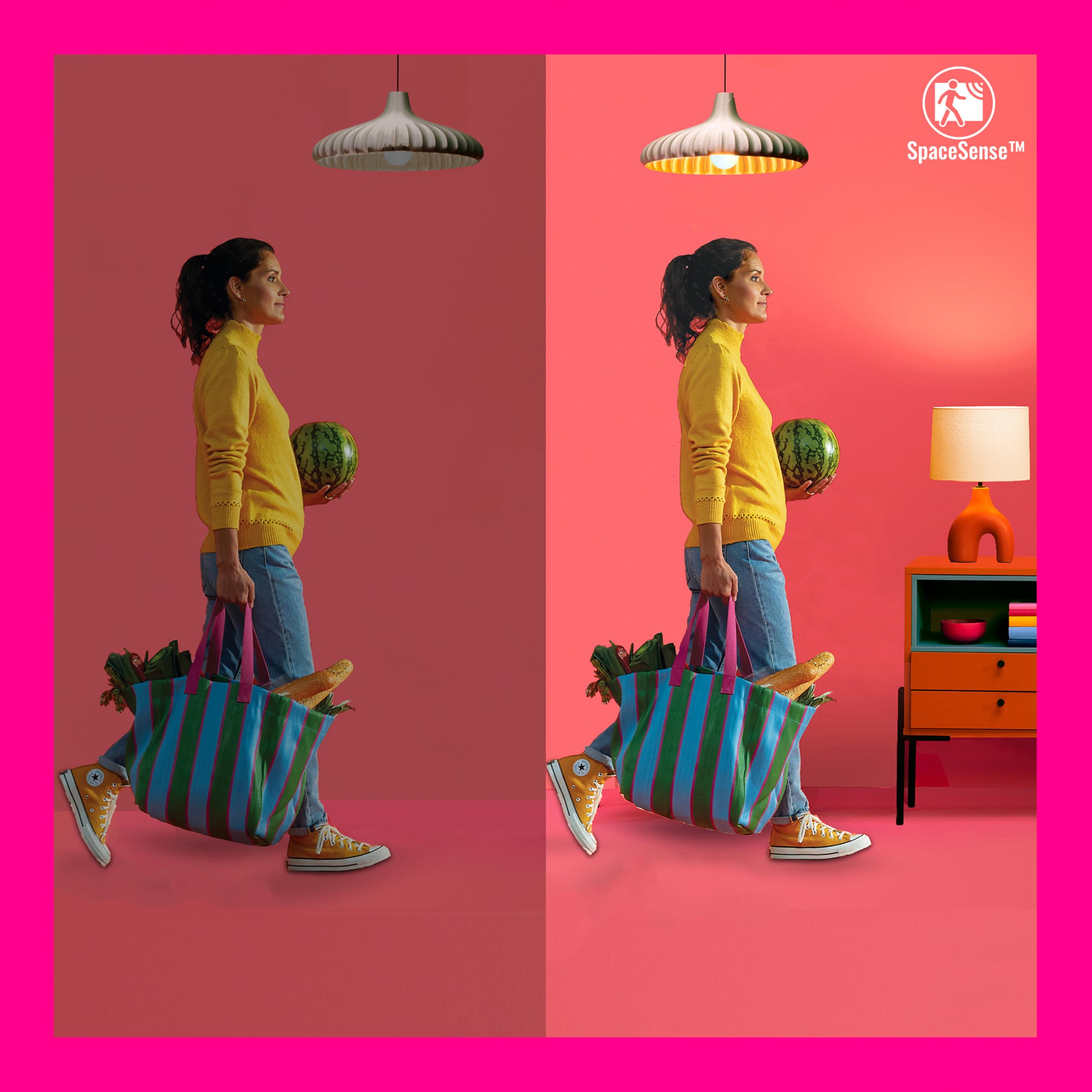 WiZ Kosipo Lámpara de techo (Blanco) - Luz blanca y de color - Foco de techo con 3 puntos de luz - GU10 - Controlable vía WiFi