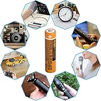 Vista 3 de NI-MH - Batería recargable AAA de 1,2 V, 550 mAh, paquete de 4 baterías AAA hhr-55aaabu para teléfonos inalámbricos Panasonic, controles remotos