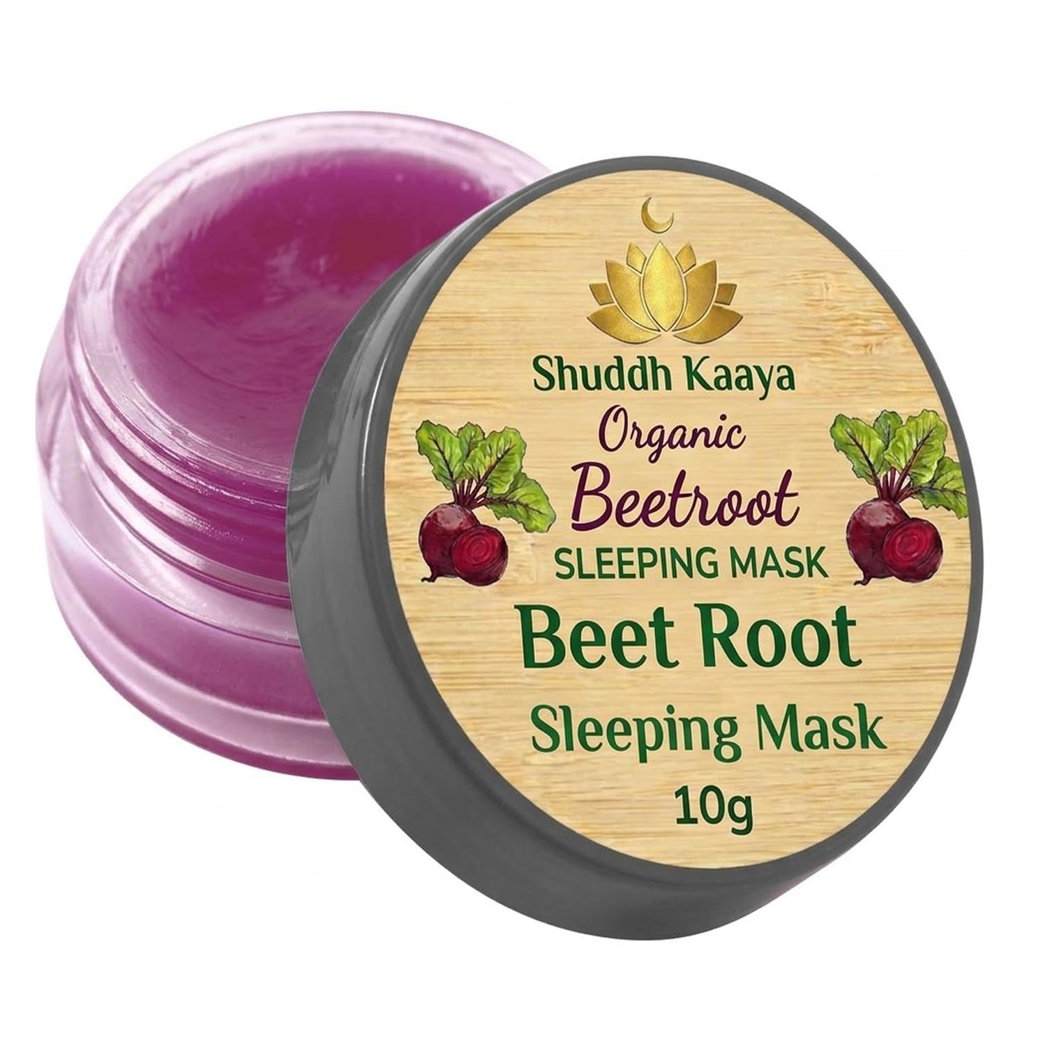 Organic Beetroot Lip Sleeping Mask 10g – Natural Lip Balm for Dry, Dark & Dull Lips, Overnight Lip Care for Soft, Smooth & Moisturized Lips, Hydrating & Brightening Lip Mask for Men & Women-image-26