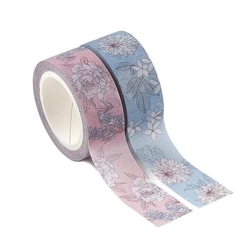 Erin Condren Dúo de cinta Washi de productividad semanal y diaria, 2 rollos, 16.4 pies cada uno, cinta decorativa para adornar y añadir estilo a
