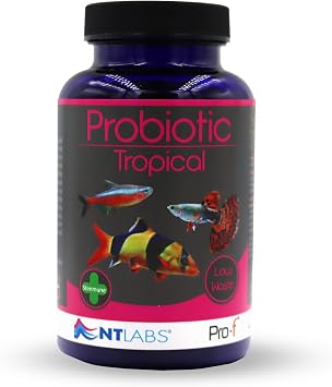 NT Labs Pro-f Probiotic Tropical Fish Food Granules 120g