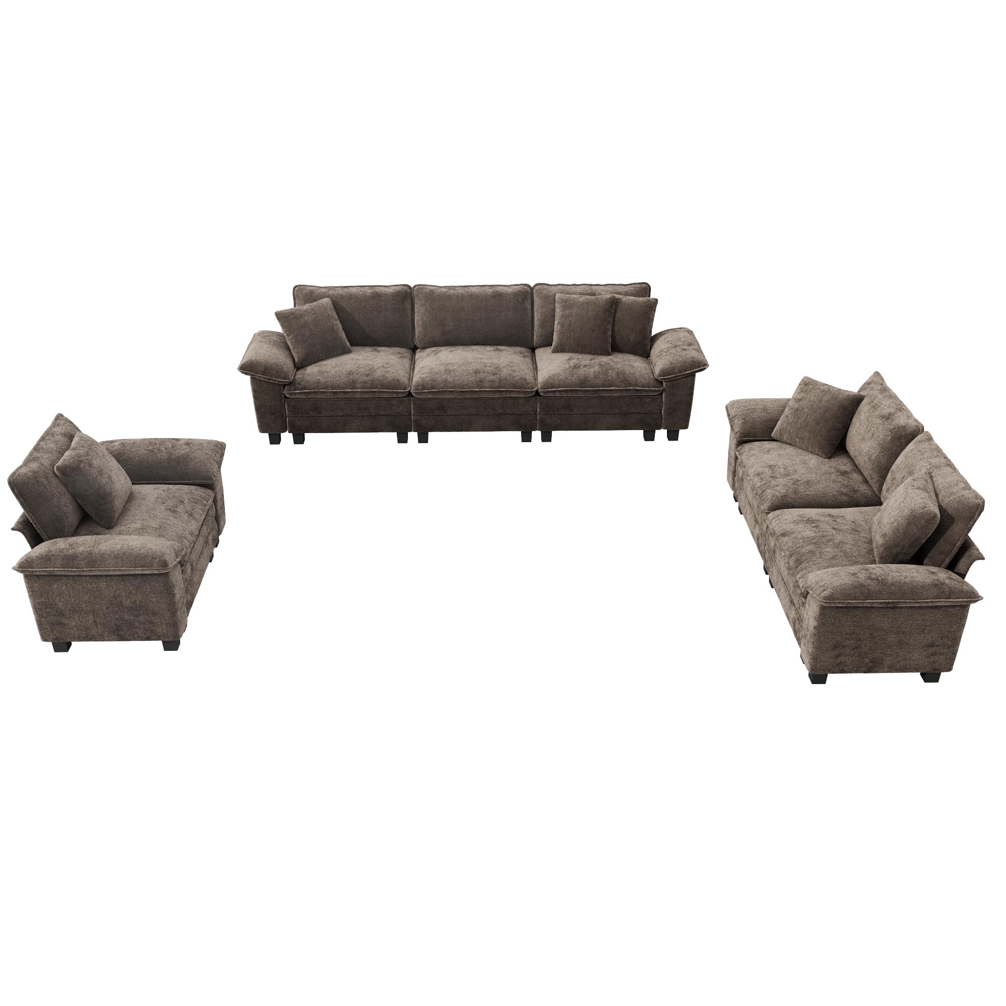 PHI VILLA Cloud Modular Couches Set