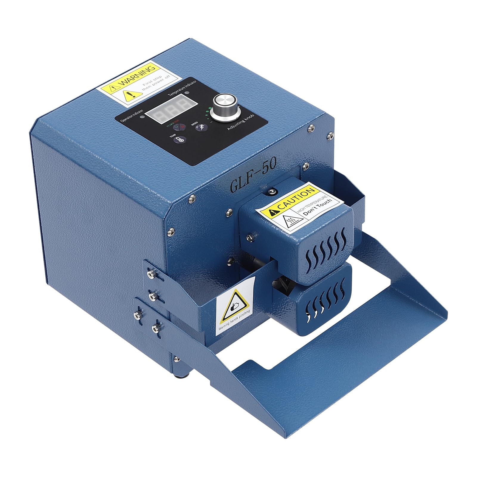 Bag Sealer, Commercial Automatic Food Plastic Bag Heat Sealing Machine With Adjustable Temperature 32-392°F, 110V 80W Portable Compact Heat Sealer