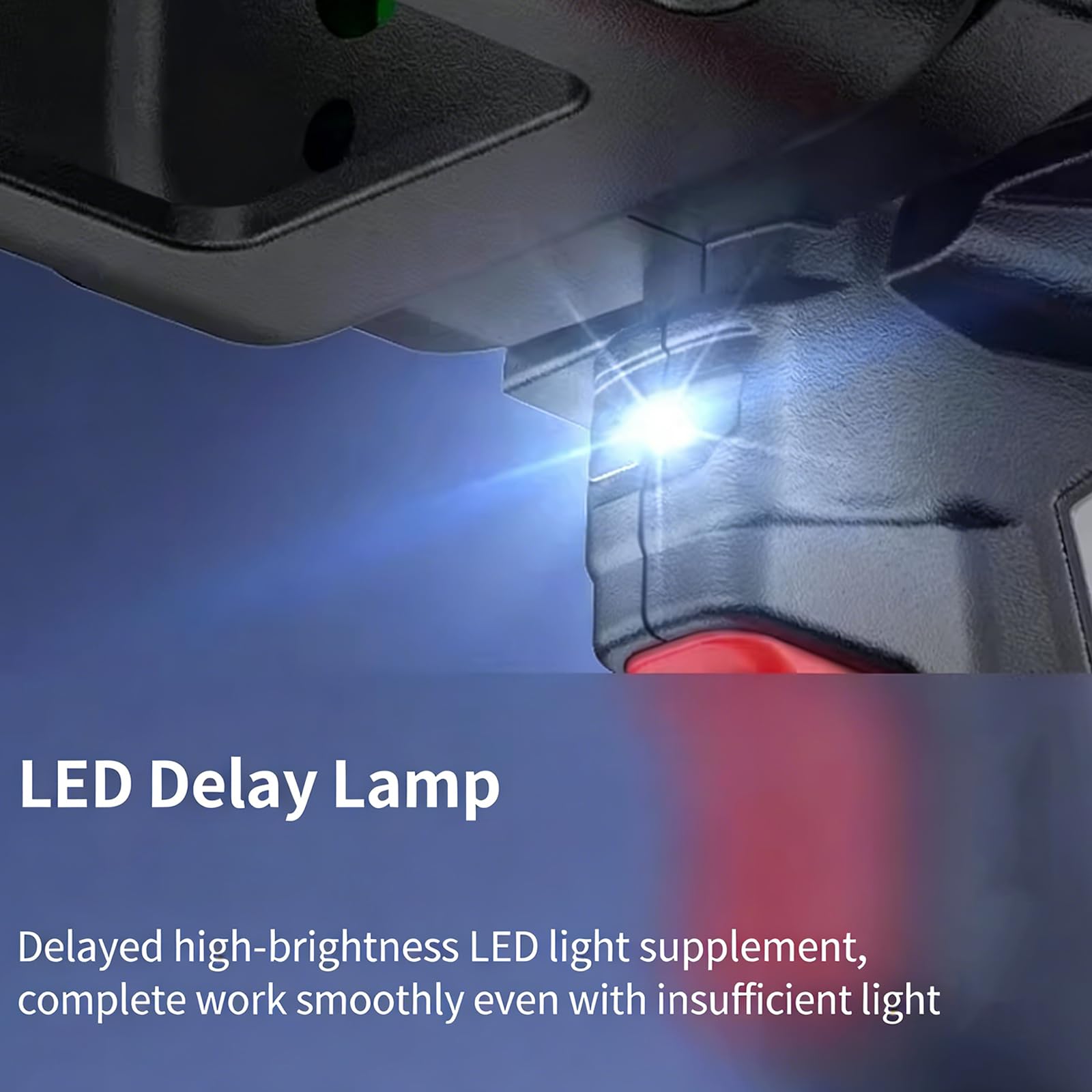 Pistola Cordless per sigillanti - Pistola elettrica a Doppio Tubo per Adesivi, velocità Regolabile su 6 Livelli, Luce LED, Batteria da 2,0 Ah Inclusa, erogazione Uniforme