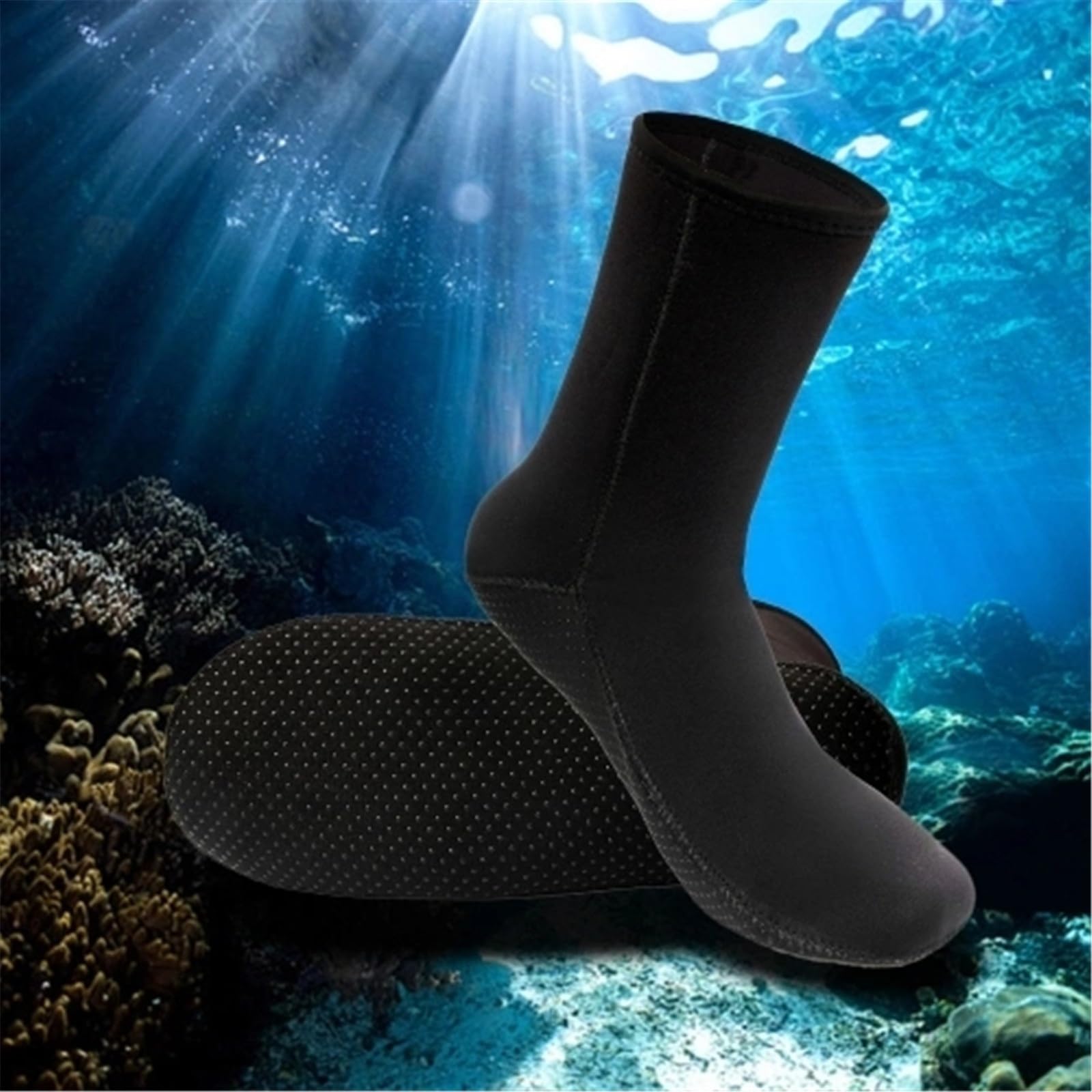 Calcetines Neopreno Calcetines de buceo de neopreno de 3 mm, antideslizantes, for playa, kayak, surf, esnórquel, navegación y buceo