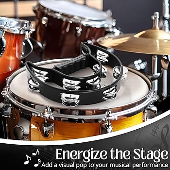 7” Belenou - EMOSYON TAMBOURINE A Amazon.com: Dreokee Tambourines for Adults, 7 inch Wooden