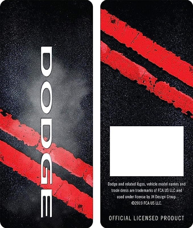 JH DESIGN GROUP Men's Dodge Challenger T-Shirt American Flag Black Crew Neck Shirt - Image 7