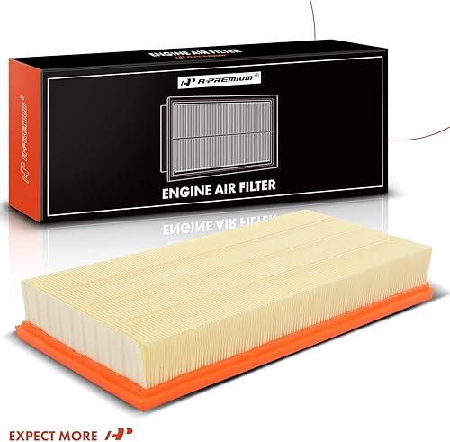 Miniatura 8 de A-Premium Filtro de aire del motor - Compatible con Land Rover Discovery, Range Rover, Sport - 2010-2022 - Panel flexible