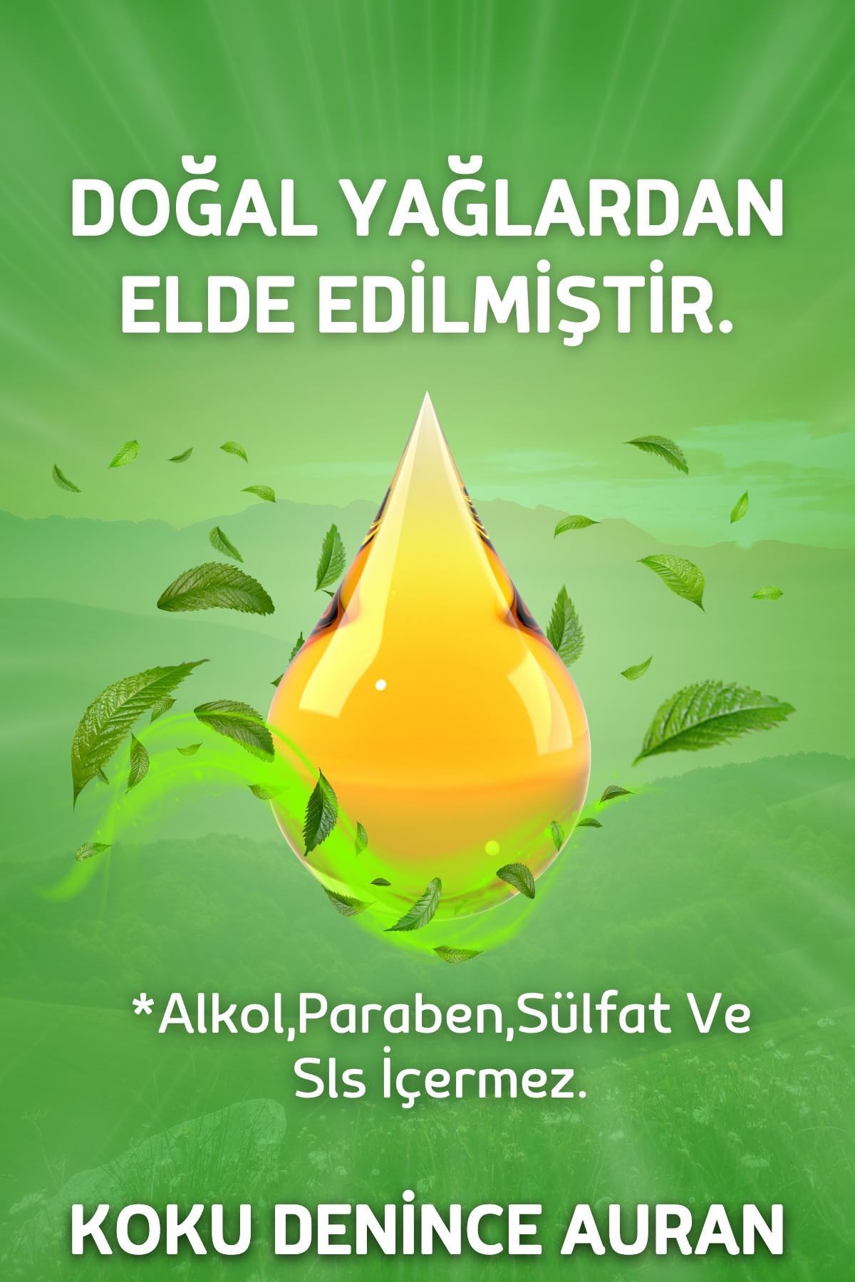 AURAN Çimen Esansiyel Uçucu Koku Yağı Buhurdanlık Yağı Difüzör Esansı Hobi Esans Ortam Oda Kokusu 10ml