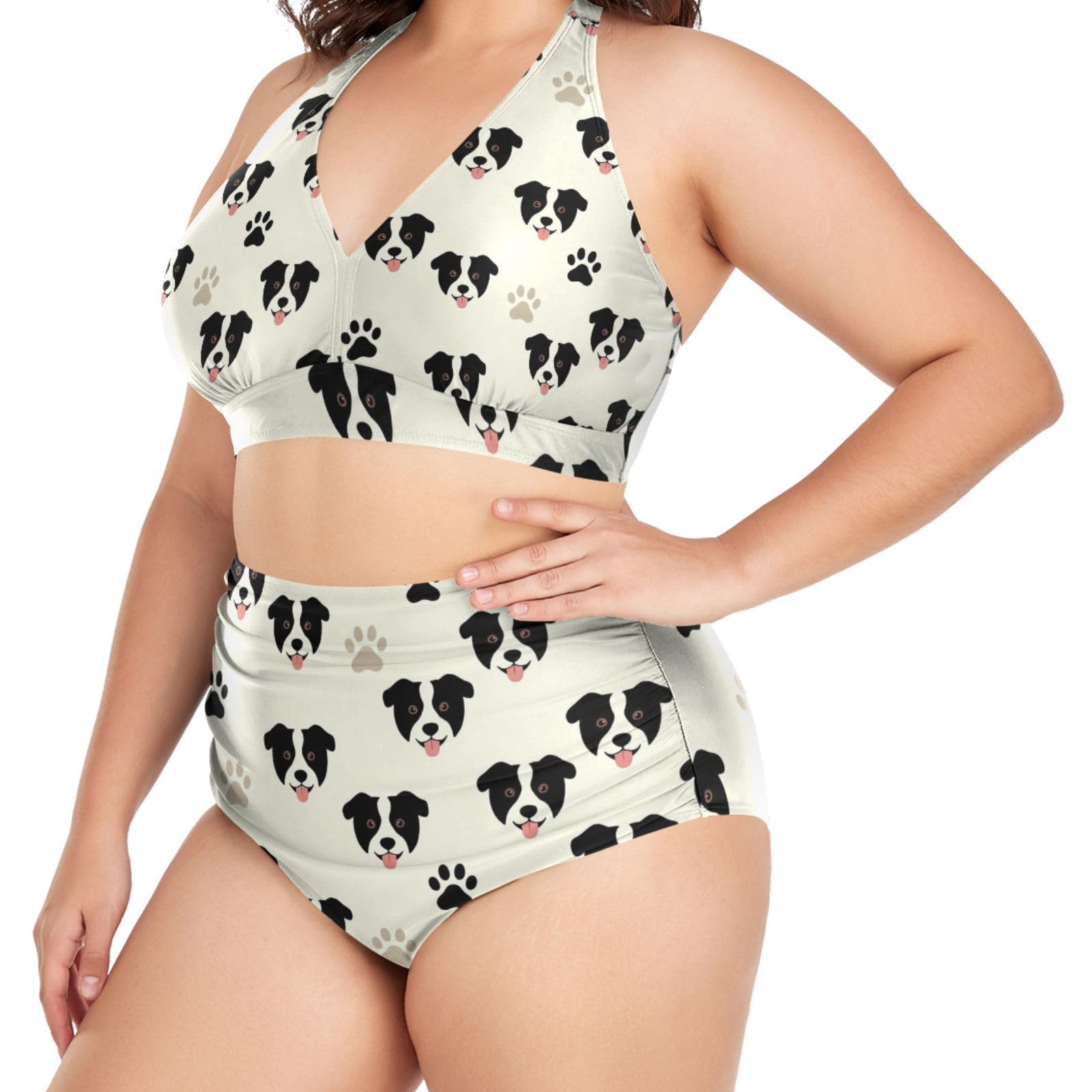 FRODOTGV Stroje kąpielowe damskie plus size L-4XL