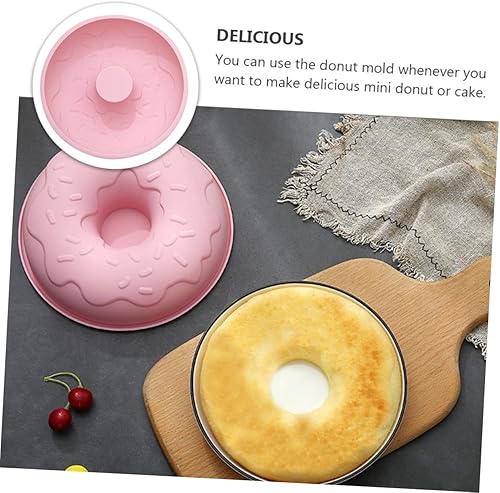 Miniatura 2 de Cabilock Molde de dona Molde de para Resina, bandeja de molde de donas de caramelo, mini galletas, moldes de jabón, gomitas de fondant 3D, moldes