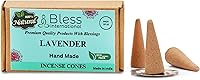 Vista 42 de Bless International Cedro 100% natural - Conos de incienso hechos a mano, sumergidos a mano, orgánicos, sin productos químicos para purificación