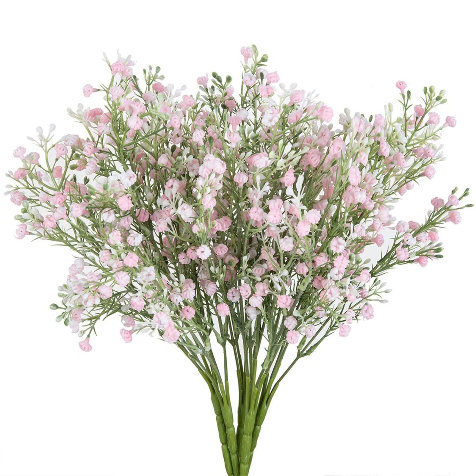 Dcrxz Artificial Flowers 10pcs Artificial Flower Wedding Bridal bouquet Christmas Home festival Diy gift Decoration Photography prop(2)