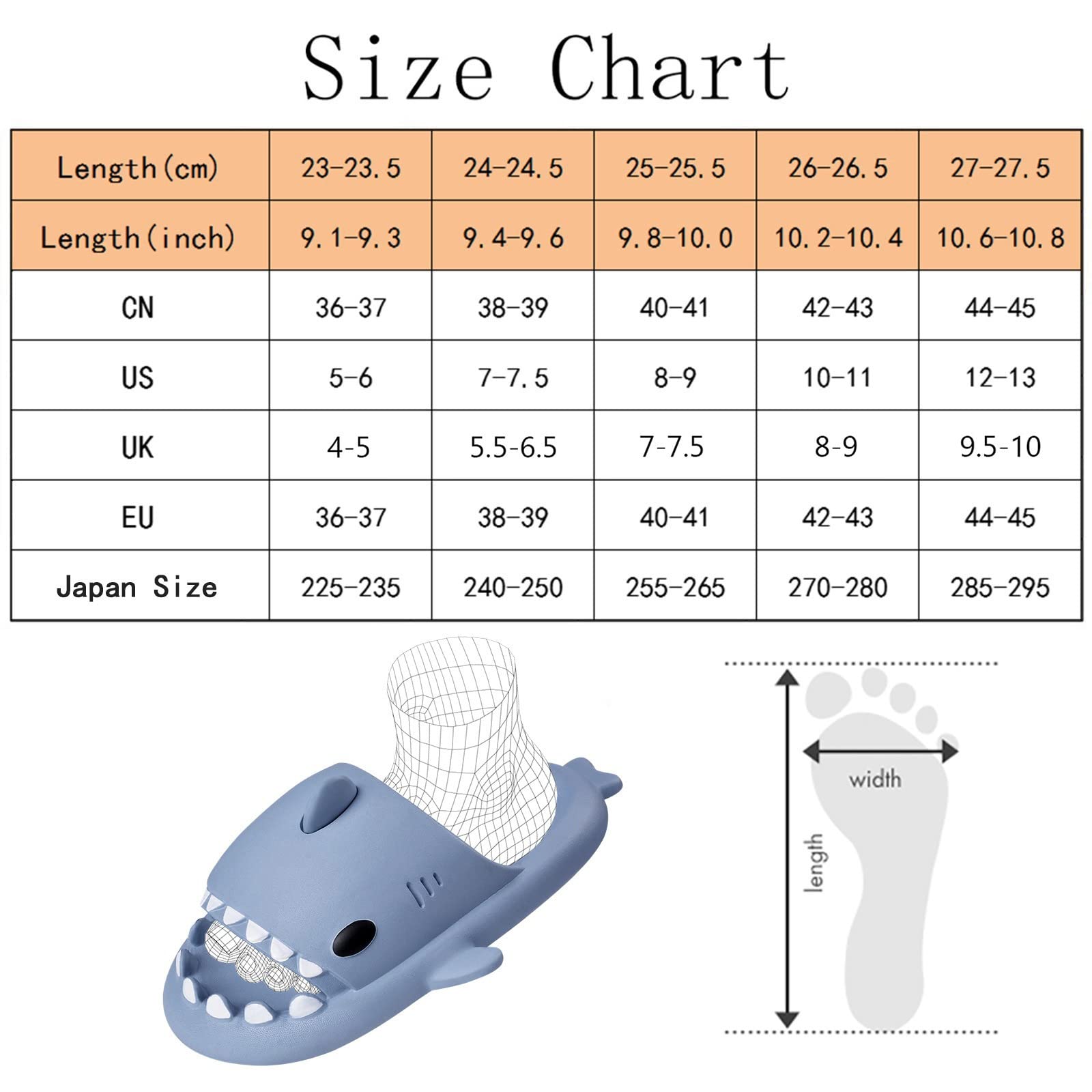 Chaussons de Requin Hommes Femmes, Shark Slides Slippers Requin Pantoufles de Cloud antidérapantes pantoufles de requin unisexe mignon pantoufles de nuage d'été d'intérieur extérieur