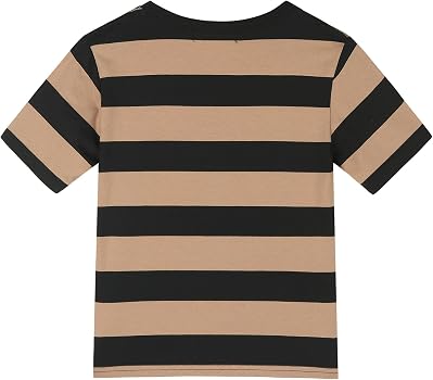 LCW Kids T-shirt Basique à Manches Courtes en Coton pour Filles Col Rond