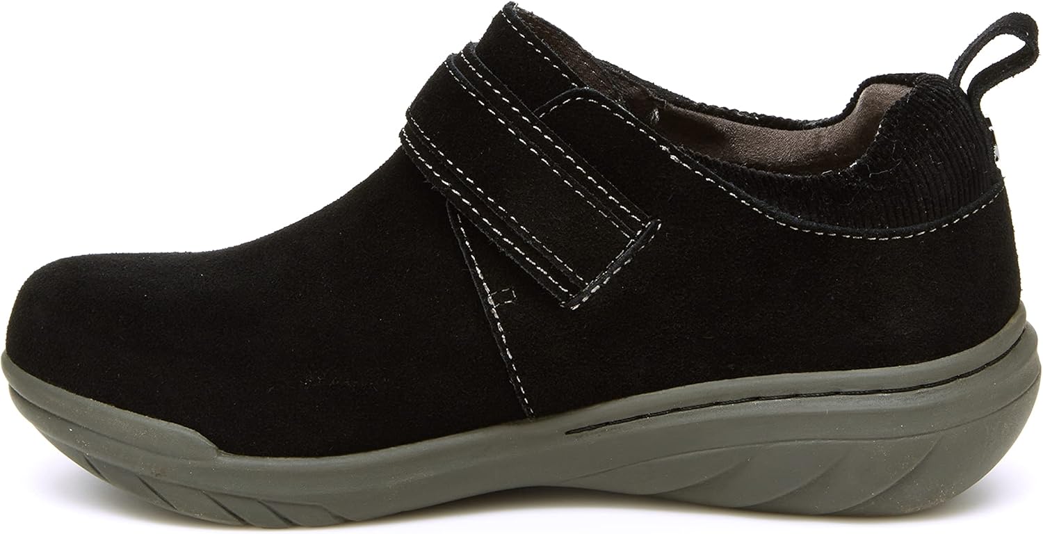 Jambu Women's Fennel Oxford Flat, Black, 6.5
