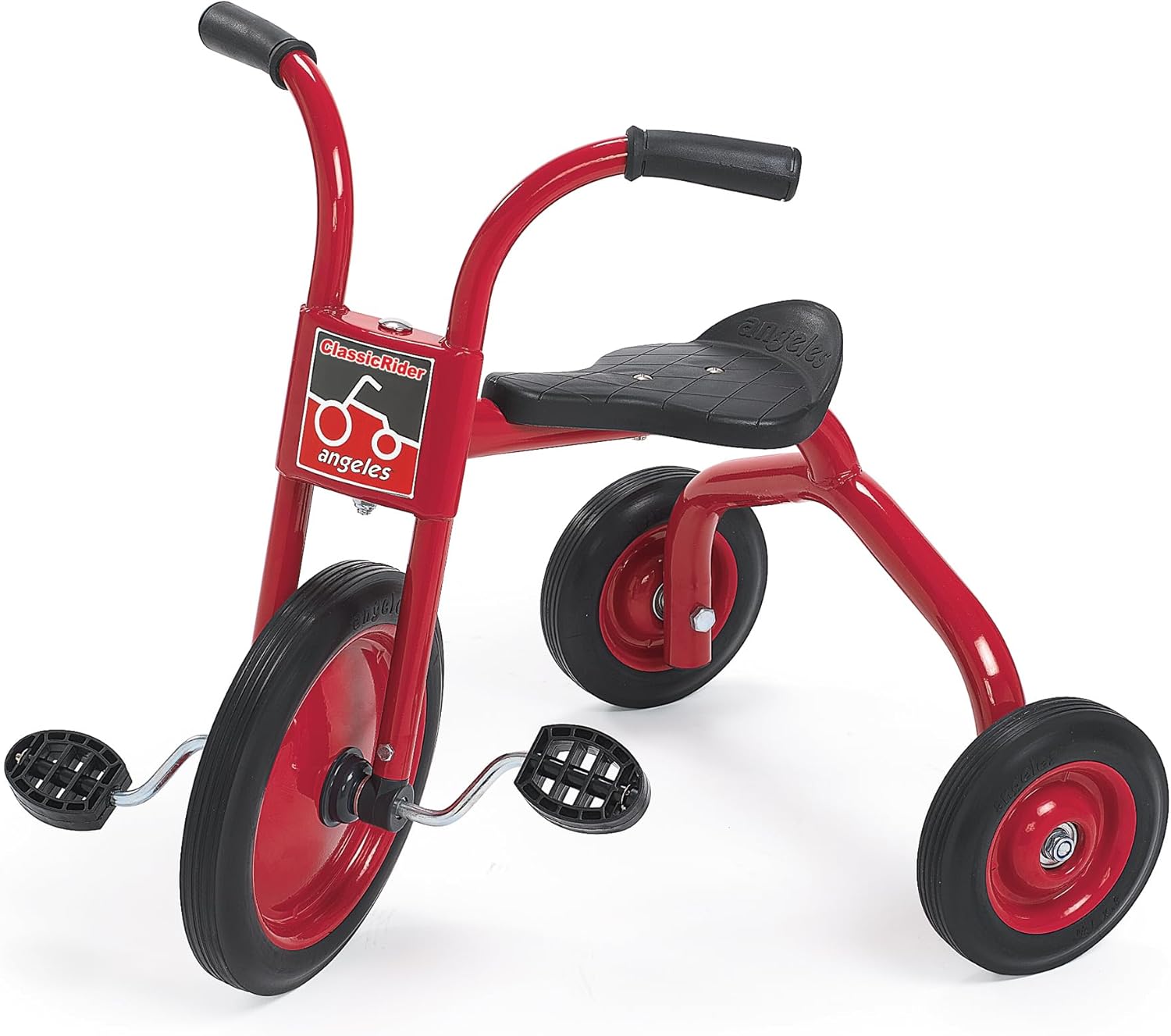 Angeles ClassicRider Kids Tricycle, Toddler Tricycle with Solid Airless Rubber Tires, Kids Bike for Preschools and Daycare, Ages 3+, 15.75" Tall Seat