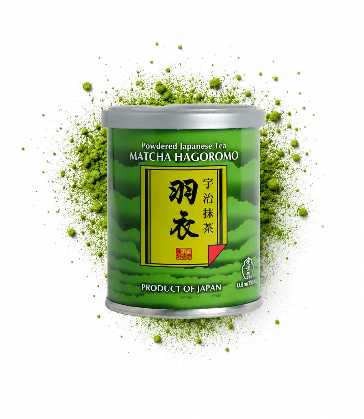 UJInoTSUYU Matcha Green Tea Hagoromo 750 | Premium Japanese MatchaPowder | Stone ground green tea | 100% Pure and Authentic Uji Matcha| Imported from Japan | Perfect for Latte | Superfood | 40g