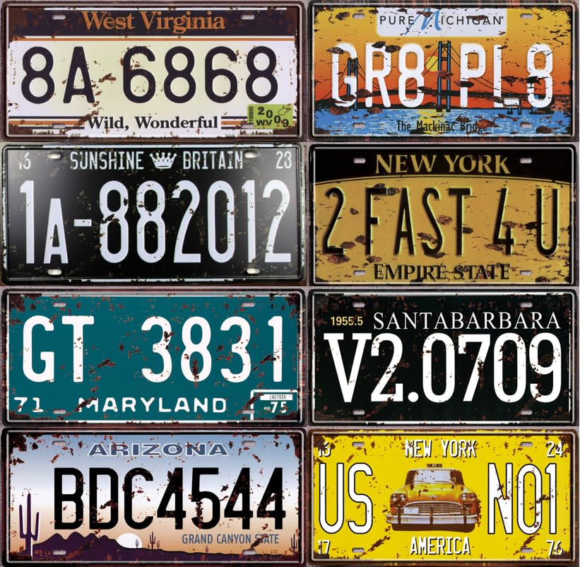 New Replica Vintage License Plate Florida Embossed Novelty Metal Number Tags Prop Car Registration Plates 12x6h 9e0cafdb A630 45ce A645 4ef30ceb44e2.13c5fd30599902ec0c35913b7d6b7b02-608596