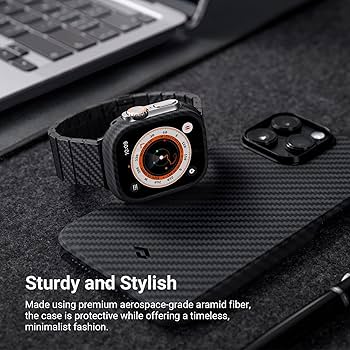 amika2012 Amazon.com: PITAKA Apple Watch 10 Case - 46mm Aramid Fiber