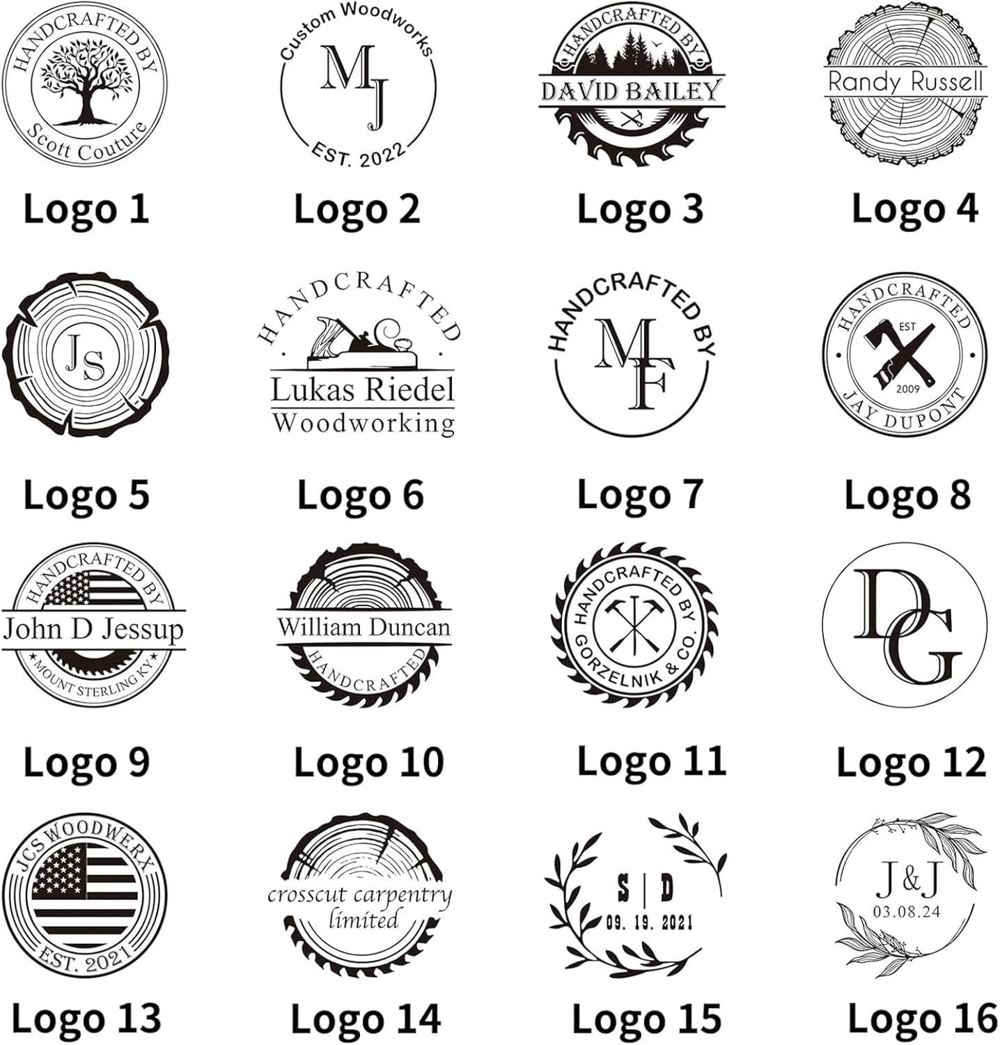 KAINSY Custom Electric Branding Iron for Wood, Personalized Logo Metal Branding Iron for Wood Burning Stamp Leather Food, Personalized Gifts for Weddings Party & Handcrafted Design(1.5 Inches, 300W)