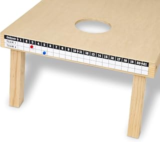 GoSports Premium Cornhole Scoreboard with Magnetic Scorekeepers - Mounts to Any Cornhole Board