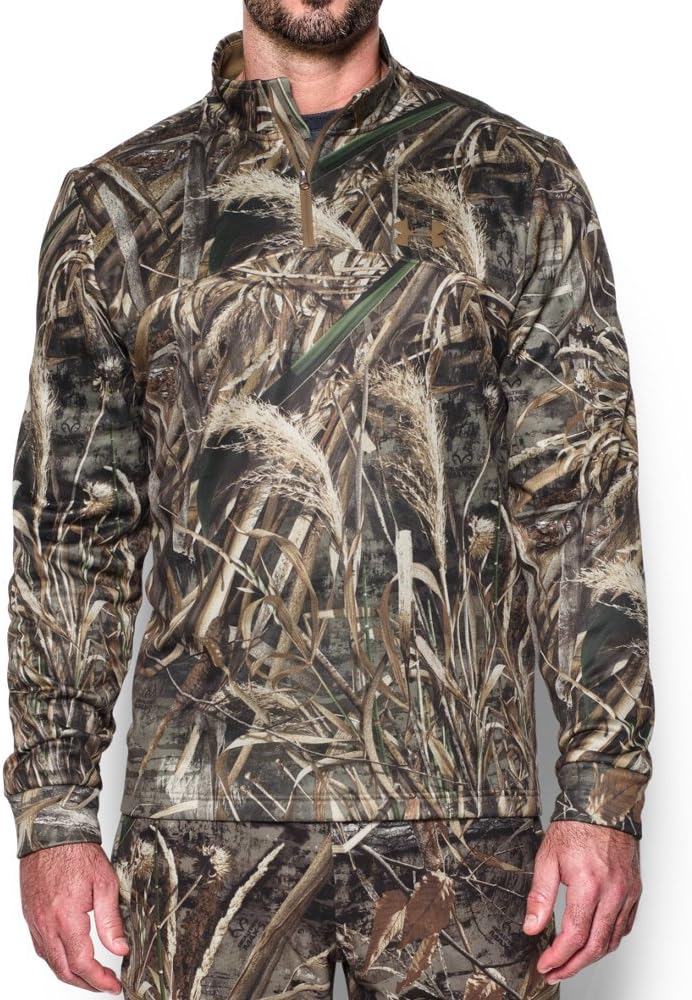 Amazon.com: Under Armour UA Storm Camo ¼ Zip SM Realtree MAX