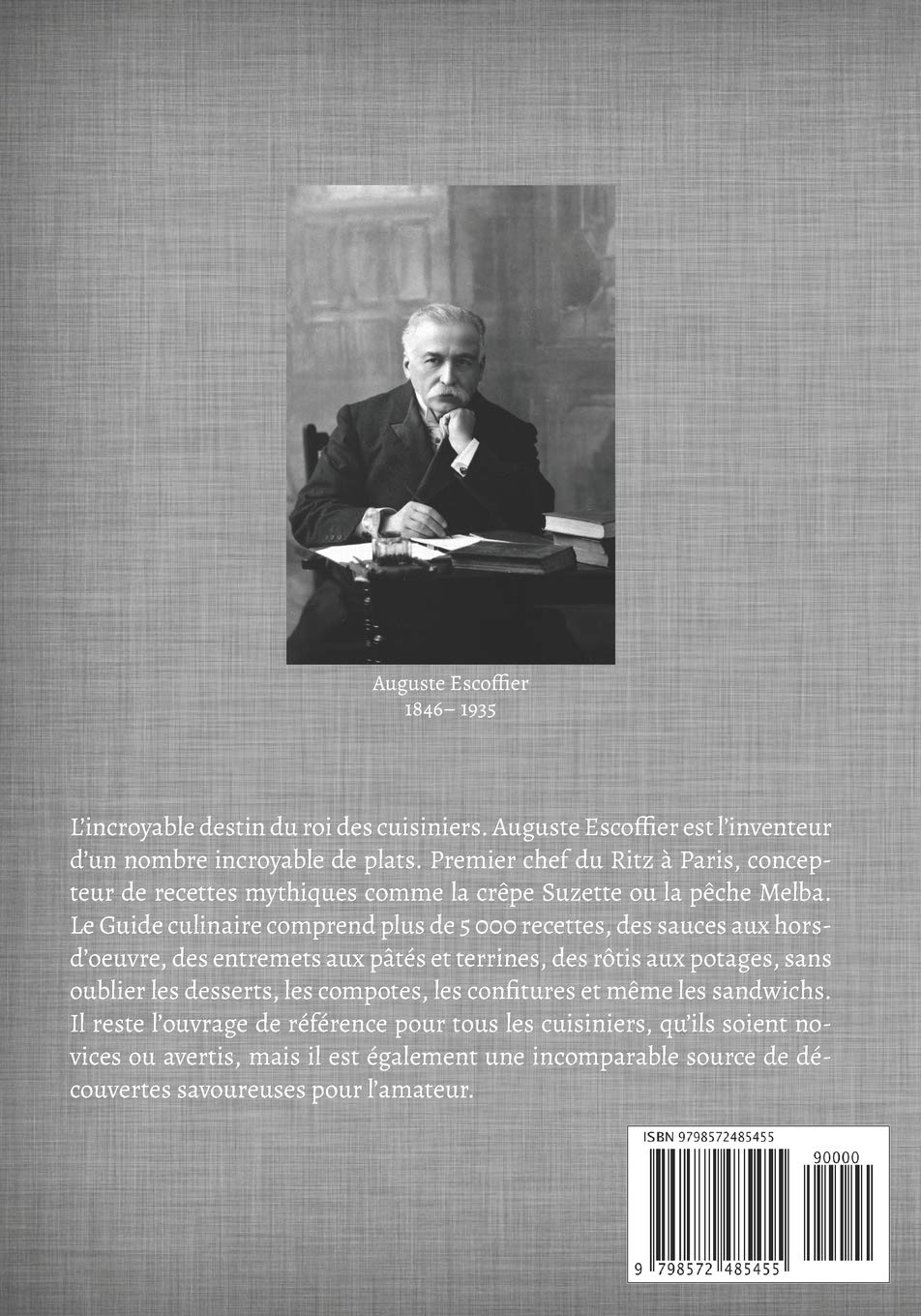Auguste Escoffier Le guide culinaire (French Edition)