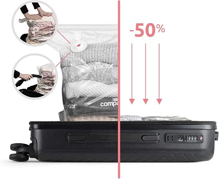 Compactor Cosmos, Black, Small