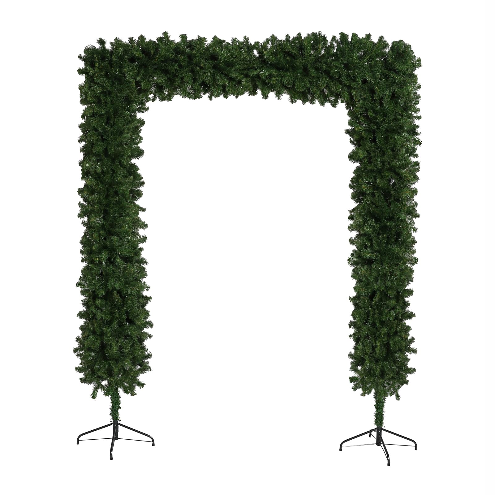 OHS 7ft Arch Christmas Tree Xmas Tree Green Trees Artificial, Green