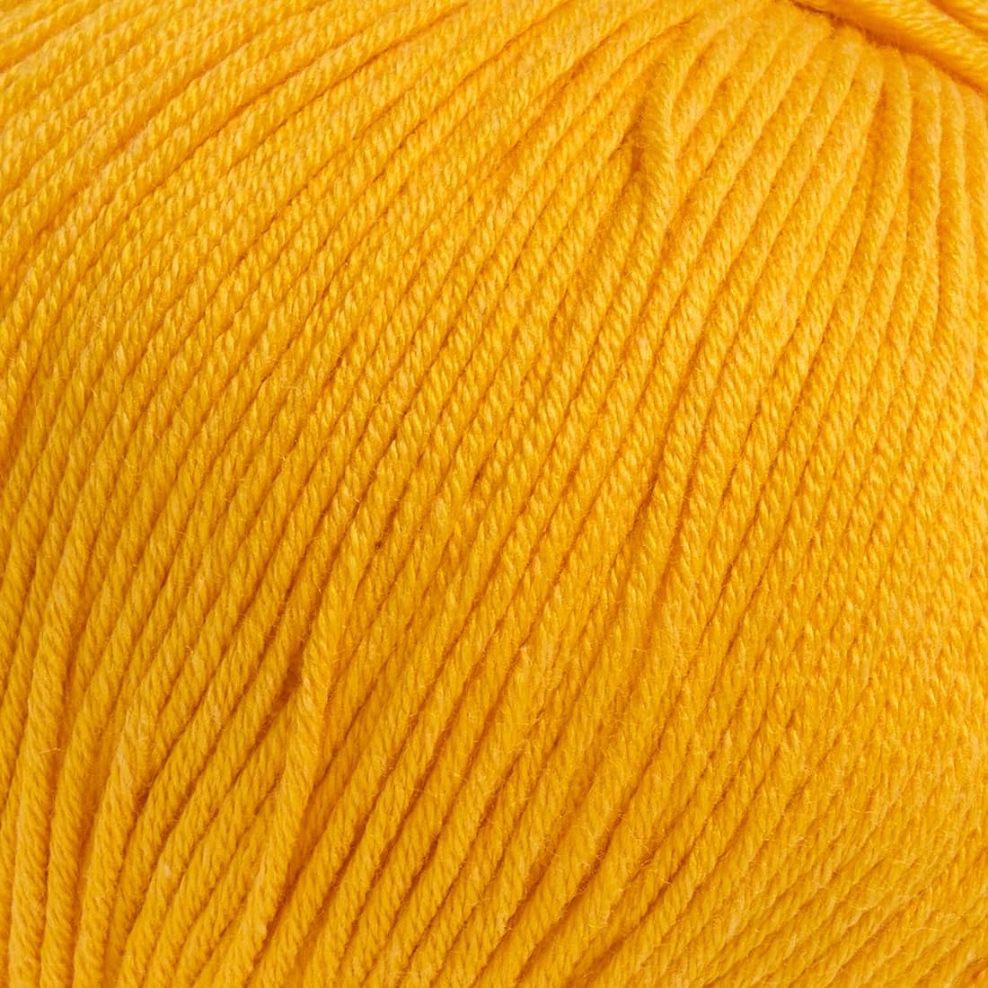 Utopia Crafts Amigurumi Cotton DK Yarn for Crochet and Knitting 50% Cotton, 50% Acrylic Blended, 3X 50g (Strong Yellow) - Image 3