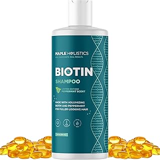 Sponsored Ad - Volumizing Biotin Shampoo for Thinning Hair - Thin Hair Shampoo with Peppermint Argan and Essential Oils fo...