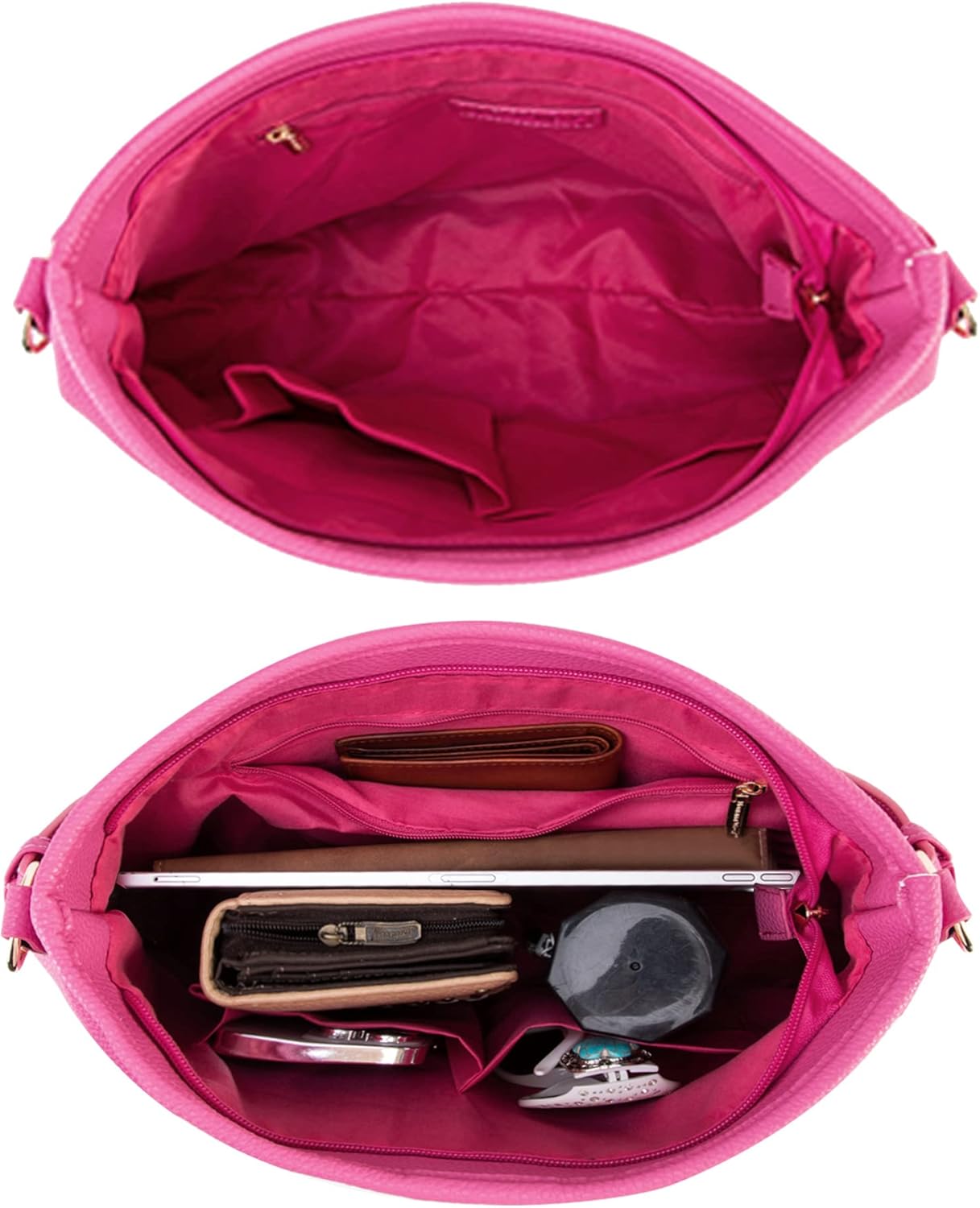 Hobo Bag for Women Shoulder Crossbody Purse Work Daily Handbags with Adjustable Strap - Image 4