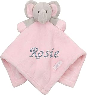 personalised teddy comforter