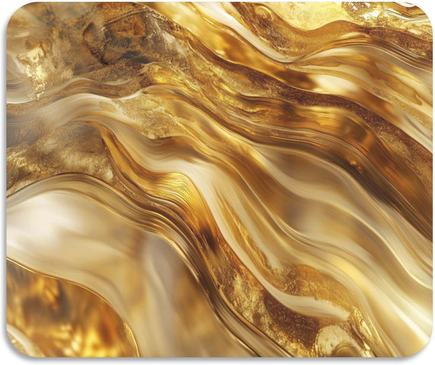 Dish Drying Mat for Kitchen Counter Marble Golden Yellow Absorbent Coffee Bar Mat Diatom Ooze Dish Drying Pad for Countertop Tabletop Decoration 23.6" X 19.7"