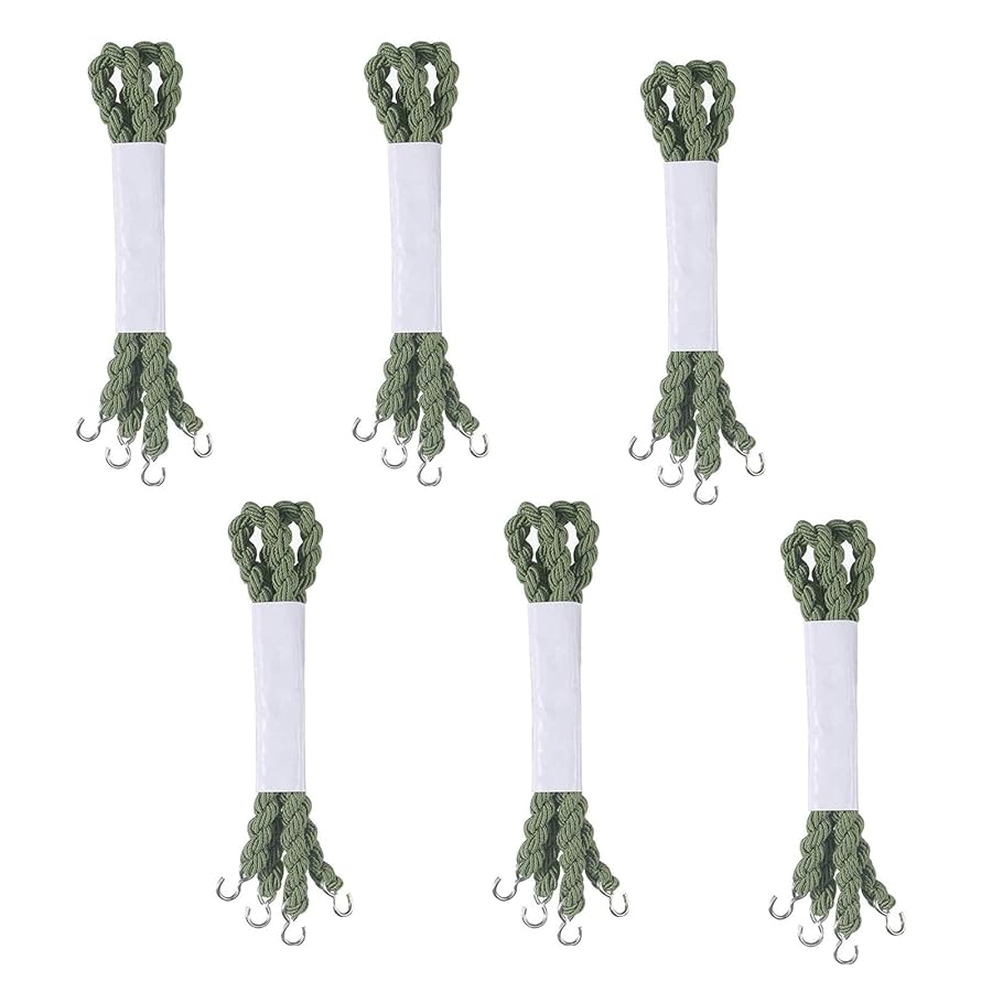 6 Paia Di Cinghie Elastiche Per Scarponi - Ghette Militari Verde Con Ganci Metal - Per Escursionismo E Caccia - Foto 10