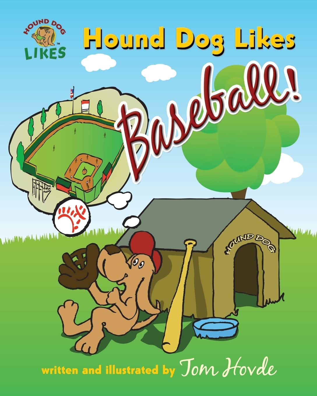 Hound Dog Likes Baseball