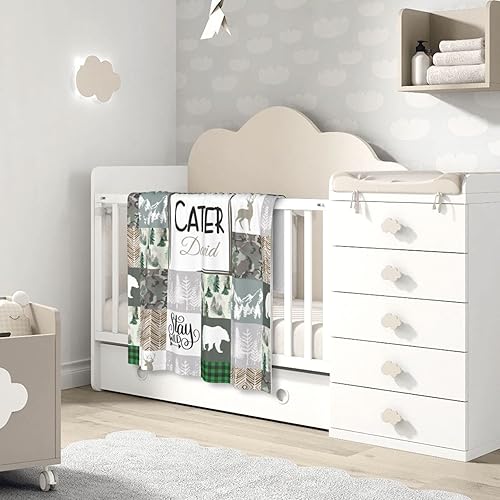 Miniatura 2 de Mantas de bebé personalizadas para niños y niñas, regalos personalizados para bebés, mantas de bebé personalizadas para niñas y niños, artículos